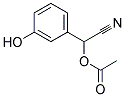 (3-HYDROXYM AND ELONITRILE)ACETATE Struktur