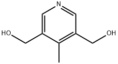 4-METHYLPYRIDINE-3,5-DIMETHANOL Struktur