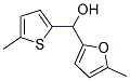 5-METHYL-2-FURYL-(5-METHYL-2-THIENYL)METHANOL Struktur