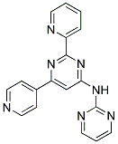 N-(2-PYRIDIN-2-YL-6-PYRIDIN-4-YLPYRIMIDIN-4-YL)PYRIMIDIN-2-AMINE Struktur