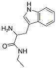 2-AMINO-N-ETHYL-3-(1 H-INDOL-3-YL)-PROPIONAMIDE Struktur