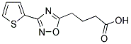 4-(3-THIEN-2-YL-1,2,4-OXADIAZOL-5-YL)BUTANOIC ACID Struktur