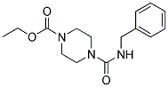 ETHYL 4-(N-BENZYLCARBAMOYL)PIPERAZINECARBOXYLATE Struktur