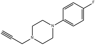 1-(4-FLUOROPHENYL)-4-(2-PROPYNYL)PIPERAZINE Struktur