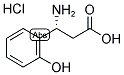 (R)-3-AMINO-3-(2-HYDROXY-PHENYL)-PROPANOIC ACID HYDROCHLORIDE Struktur