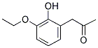 1-(3-ETHOXY-2-HYDROXY-PHENYL)-PROPAN-2-ONE Struktur