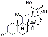 4,6-PREGNADIENE-11-BETA, 17,21-TRIOL-3,20-DIONE Struktur