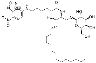 C6 NBD GALACTOSYL CERAMIDE Struktur