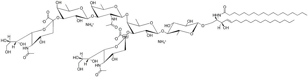 GANGLIOSIDE GD1A, OVINE BRAIN Struktur