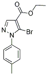 ETHYL 5-BROMO-1-(4-METHYLPHENYL)-1H-PYRAZOLE-4-CARBOXYLATE Struktur