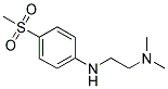 N,N-DIMETHYL-N'-[4-(METHYLSULFONYL)PHENYL]ETHANE-1,2-DIAMINE Struktur