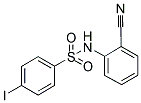 N-(2-CYANOPHENYL)-4-IODOBENZENESULFONAMIDE Struktur