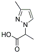 2-(3-METHYL-PYRAZOL-1-YL)-PROPIONIC ACID Struktur