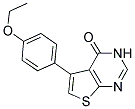 5-(4-ETHOXYPHENYL)-3H-THIENO[2,3-D]PYRIMIDIN-4-ONE Struktur