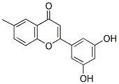 3',5'-DIHYDROXY-6-METHYLFLAVONE Struktur