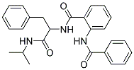 2-(BENZOYLAMINO)-N-[1-BENZYL-2-(ISOPROPYLAMINO)-2-OXOETHYL]BENZAMIDE Struktur