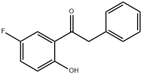 5'-FLUORO-2'-HYDROXY-2-PHENYLACETOPHENONE Struktur