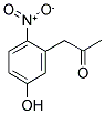 (5-HYDROXY-2-NITROPHENYL)ACETONE Struktur