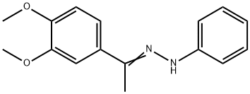 1-(3,4-DIMETHOXYPHENYL)-1-ETHANONE N-PHENYLHYDRAZONE Struktur