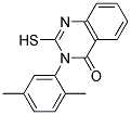 3-(2,5-DIMETHYLPHENYL)-2-MERCAPTOQUINAZOLIN-4(3H)-ONE Struktur