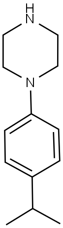 1-(4-ISOPROPYLPHENYL)PIPERAZINE Struktur