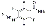 4-AZIDO-2,3,5,6-TETRAFLUOROBENZAMIDE Struktur