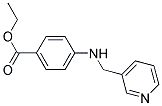 ETHYL 4-((PYRIDIN-3-YLMETHYL)AMINO)BENZOATE Struktur