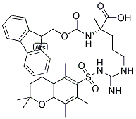 FMOC-MEARG(PMC)-OH Struktur