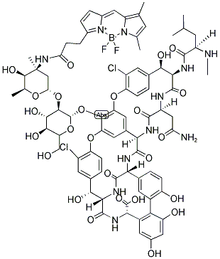 VANCOMYCIN, BODIPY(R) FL CONJUGATE Struktur