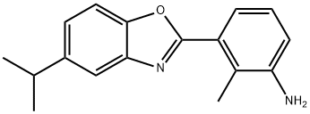 3-(5-ISOPROPYL-1,3-BENZOXAZOL-2-YL)-2-METHYLANILINE Struktur