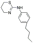 (4-BUTYL-PHENYL)-(5,6-DIHYDRO-4H-[1,3]THIAZIN-2-YL)-AMINE Struktur