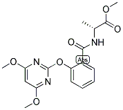 (2R)-2-[2-[(4,6-DIMETHOXYPYRIMIDIN-2-YL)OXY]BENZAMIDO]PROPIONOIC ACID, METHYL ESTER