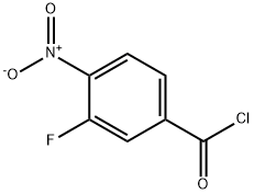 3-FLUORO-4-NITROBENZOYL CHLORIDE Struktur