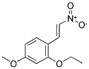 1-(2-ETHOXY-4-METHOXYPHENYL)-2-NITROETHENE Struktur