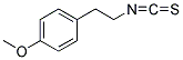 1-(2-ISOTHIOCYANATO-ETHYL)-4-METHOXY-BENZENE Struktur