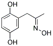 (2,5-DIHYDROXYPHENYL)ACETONE OXIME Struktur