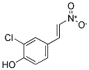 1-(3-CHLORO-4-HYDROXYPHENYL)-2-NITROETHENE Struktur