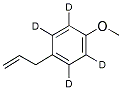 4-ALLYLANISOLE-2,3,5,6-D4 Struktur