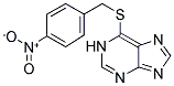 S-(4'-NITROBENZYL)-6-THIO-PURINE Struktur