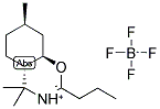 (4AS,7R,8AR)-4A,5,7,8,8A-PENTAHYDRO-2-PROPYL-4,4,7-TRIMETHYL-4H-[1,3]-BENZOXAZINIUM TETRAFLUOROBORATE Struktur