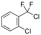 1-CHLORO-2-(CHLORODIFLUOROMETHYL)BENZENE Struktur