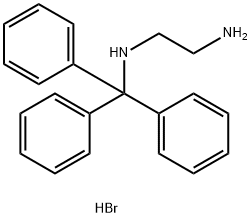 N-TRITYL-1,2-ETHANEDIAMINE HYDROBROMIDE Struktur