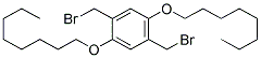 2,5-BIS(BROMOMETHYL)-1,4-BIS(OCTYLOXY)BENZENE Struktur