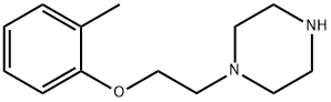 1-(2-O-TOLYLOXY-ETHYL)-PIPERAZINE Struktur