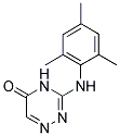 3-(2,4,6-TRIMETHYL-PHENYLAMINO)-4H-[1,2,4]TRIAZIN-5-ONE Struktur