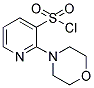 2-MORPHOLIN-4-YL-PYRIDINE-3-SULFONYL CHLORIDE Struktur