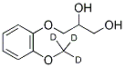 3-(2-METHOXY-D3-PHENOXY)-1,2-PROPANEDIOL Struktur