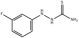 2-(3-FLUOROPHENYL)-1-HYDRAZINECARBOTHIOAMIDE Struktur