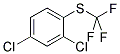 2,4-DICHLORO(TRIFLUOROMETHYLTHIO)BENZENE Struktur