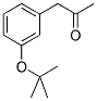 3-TERT-BUTOXYPHENYLACETONE Struktur